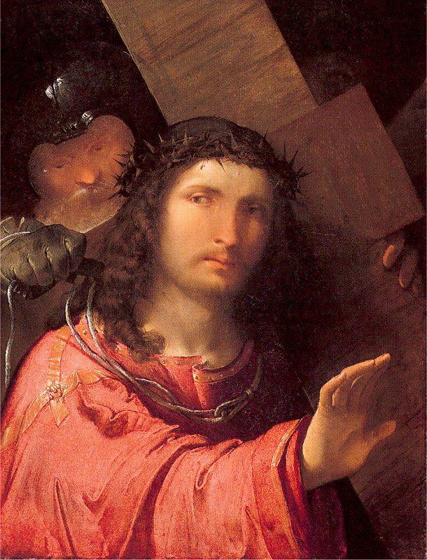 Melone, Altobello Christ Carrying the Cross oil painting image